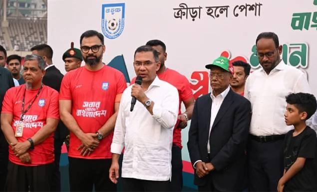 ক্রীড়াঙ্গনকে পেশাদার রূপ দিতে ‘নতুন কুঁড়ি স্পোর্টস’ চালুর ঘোষণা প্রধানমন্ত্রীর