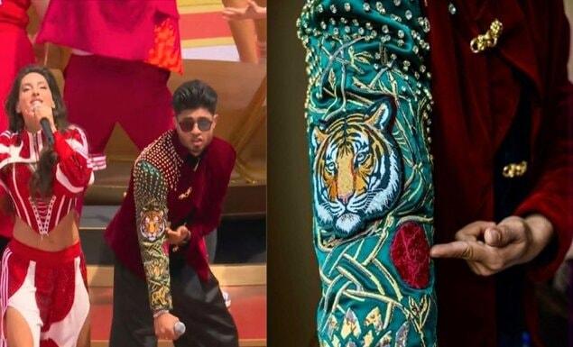 বেঙ্গল টাইগার ও শাপলার নকশায় নজর কাড়লেন সঞ্জয় দেব