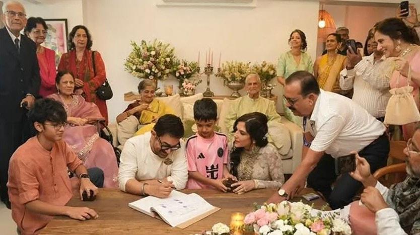 অবশেষে সব জল্পনার অবসান, বিয়ে করলেন আমির–গৌরি