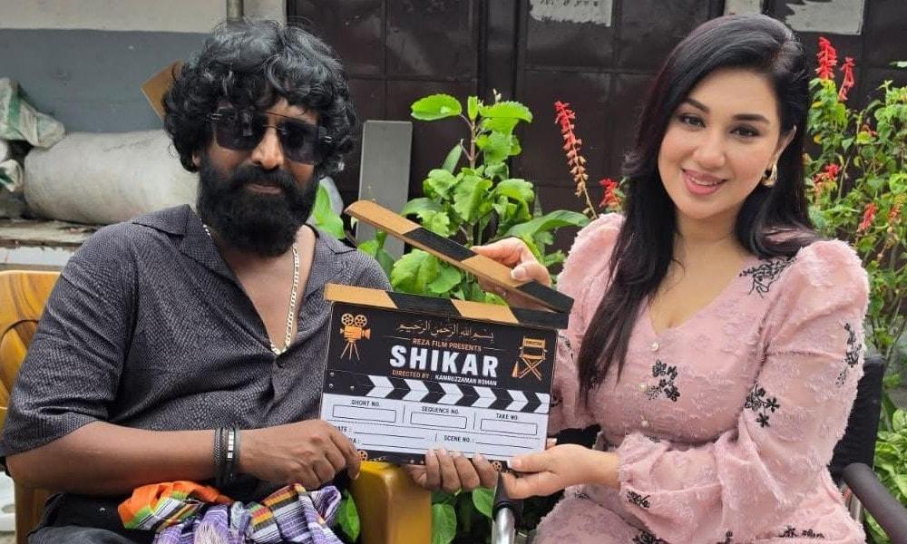 নেপালের পাহাড়ে ‘শিকার’, নতুন নায়কের সঙ্গে অপু বিশ্বাস