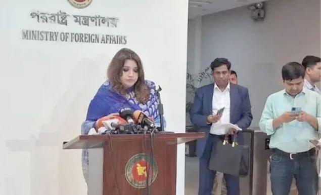 পররাষ্ট্র প্রতিমন্ত্রী শামা ওবায়েদ ইসলাম