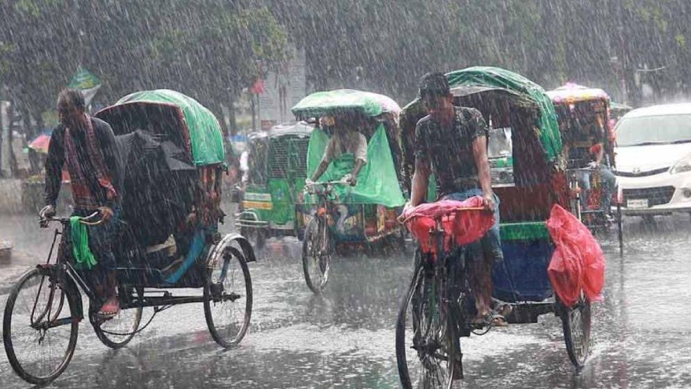 রাজধানীসহ ৮ অঞ্চলে বজ্রবৃষ্টির আভাস