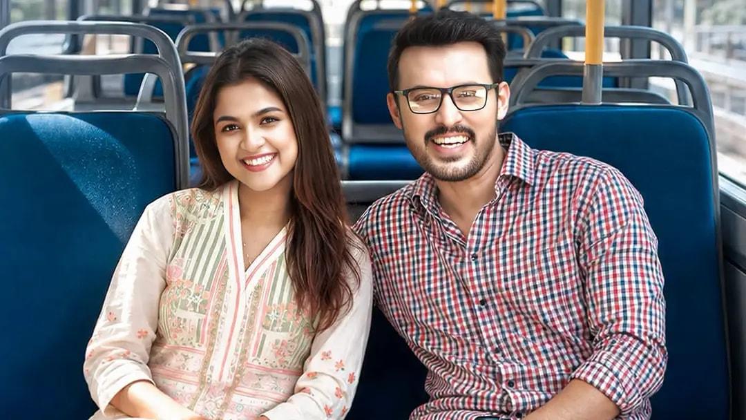 ‘ফ্যামিলি এক্সপ্রেস’ নাটকের পোস্টারে ইরফান সাজ্জাদ ও সাদিয়া আয়মান