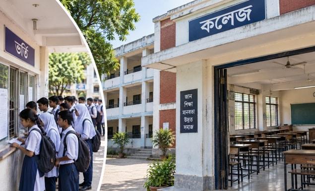 একাদশ শ্রেণিতে কলেজ-মাদ্রাসায় ভর্তিতে ৬৭ শতাংশ আসন খালি