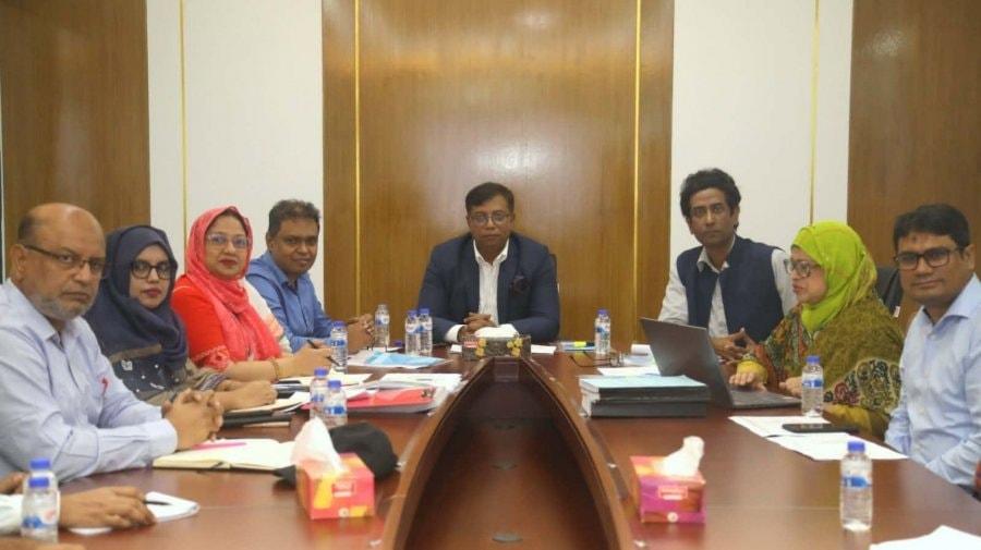 প্রশিক্ষণ কর্মসূচি প্রণয়ন বিষয়ক মতবিনিময় সভা