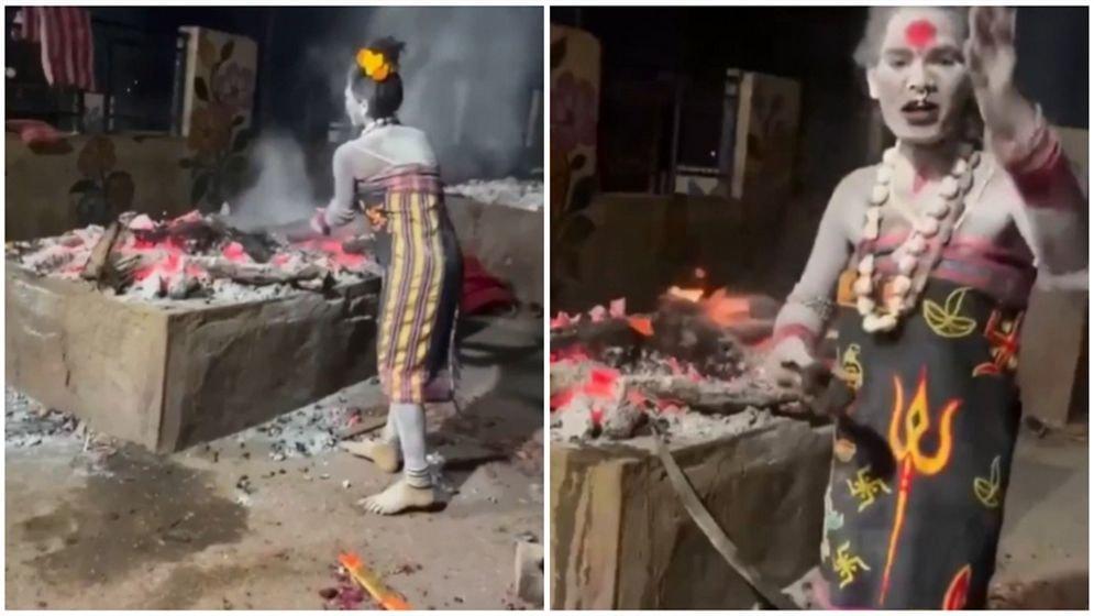 মরদেহের মাংস খাওয়ার অভিযোগে এক ‘অঘোরী’ সাধুকে গ্রেপ্তার