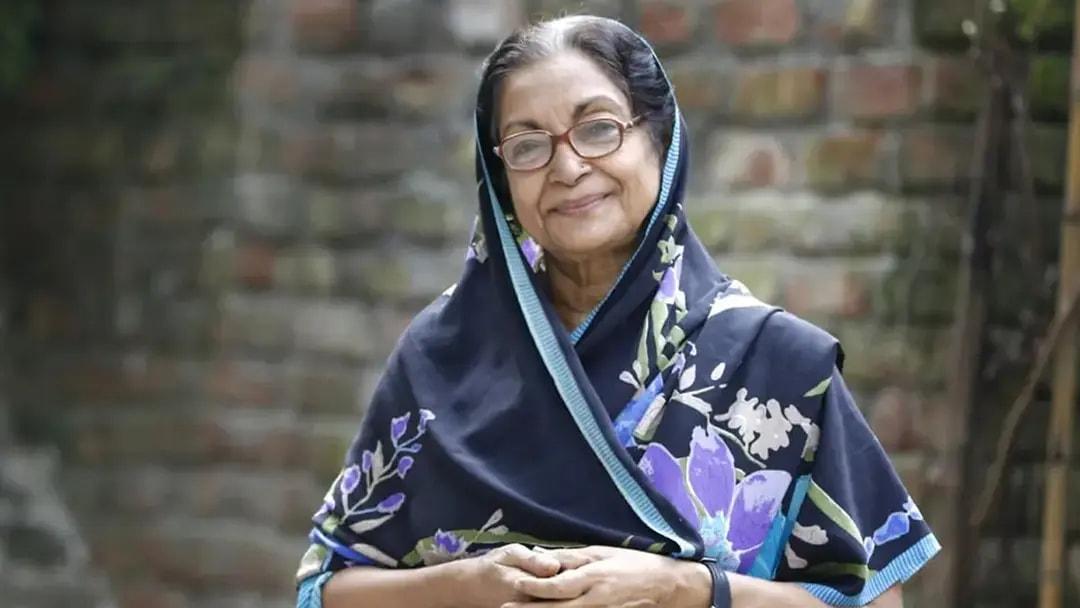 বর্ষীয়ান অভিনেত্রী দিলারা জামান।