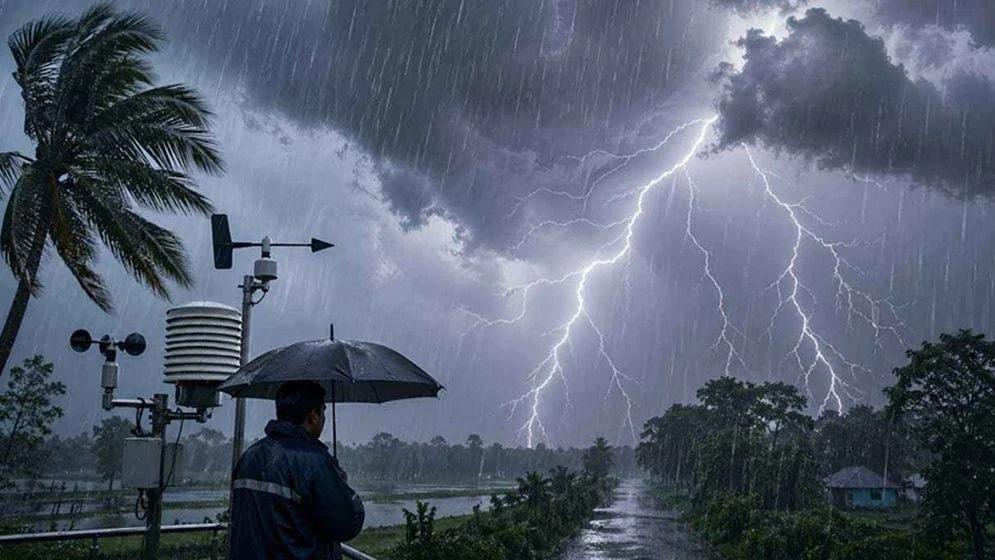 ঢাকা ও পাশ্ববর্তী এলাকায় আকাশ আংশিক মেঘলা থাকতে পারে। সেই সঙ্গে বৃষ্টি বা বজ্রবৃষ্টির সম্ভাবনা রয়েছে