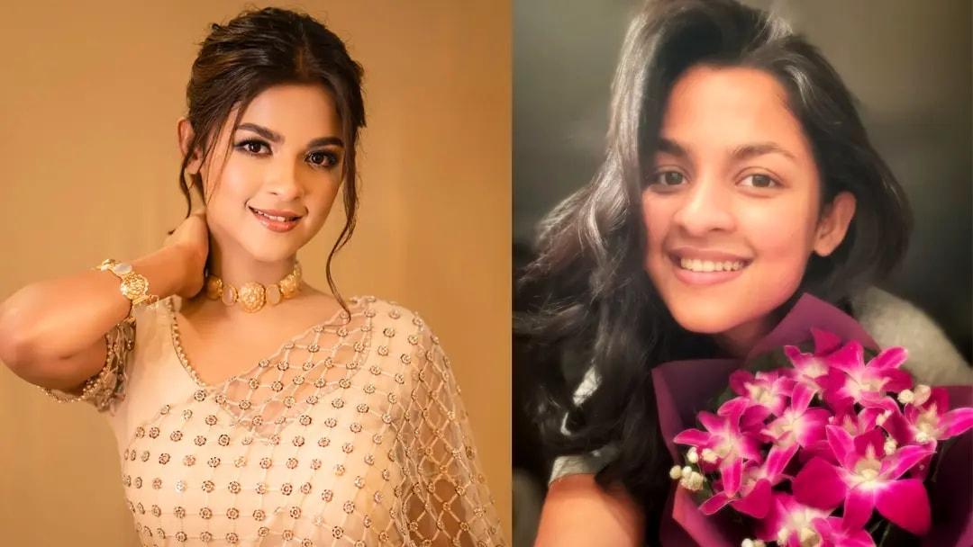 ফুলের তোড়া হাতে সাদিয়া আয়মানের মধ্যরাতের পোস্ট